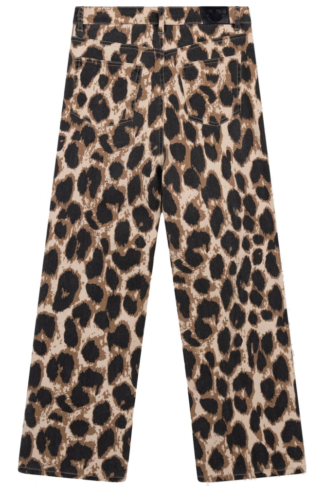 SUNNY WOVEN WIDE LEG JEANS R2412175633 850 LEOPARD
